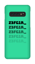 Z3FG1R_ Black Text Samsung Cases