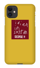 Knick's art on phonecase