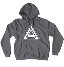 White Logo Pullover Hoodie