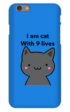 I am a cat iPhone Phone Cases