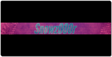 Snowz000r Splash XXL Mousepad