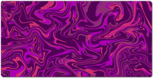Magenta and Pink Distortion Icy Mousepad
