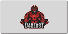 D4BEAST XXL Gaming Mousepad