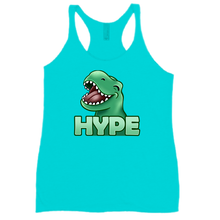 dinoHype womens racerback