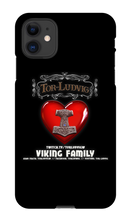 Viking Family Heart iPhone Phone Cases