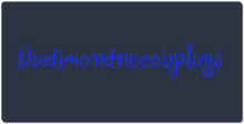 thedimondnooobplays XXL Gaming Mousepad