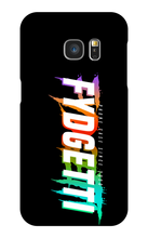 FYDGETTI White Text Design Samsung Phone Case