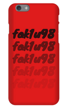 fak1u98 iPhone Phone Cases
