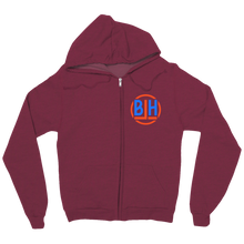 Veste Zip BLH Orange/Bleu