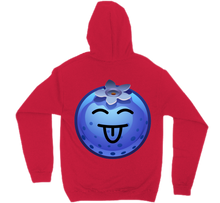 Blueberry hoodie-back
