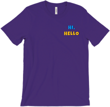 tshirt- Hi, Hello