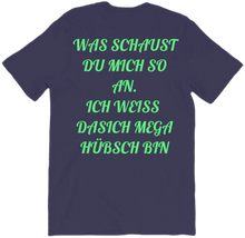 T-Shirt mit rückenschrift
