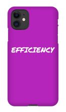EFFICIENCY iPhone Phone Cases
