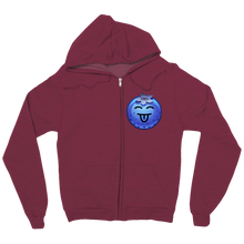 Blueberry zip-up-hoodie