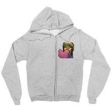 rasta_zombies Zip Up Hoodie