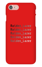 Raiden_Lazer iPhone Cases