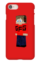 Gaming For Greatness Minecraft Skin iPhone Case