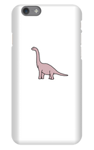 white case pink dino