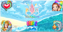 h2oQueen Logo XXL Gaming Mousepad