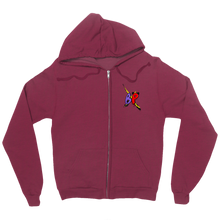 BadgerXPanda Logo Zip Up Hoodie