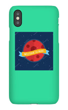 Welcome To mars Iphone case