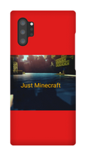 Just Minecraft samsung phone case