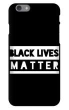 BLACK LIVES MATTER iPhone Phone Cases