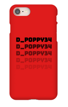 d_poppy34 iPhone Phone Cases