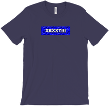 zexxtiii drip camo shirt blue