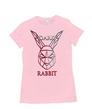 Tshirt-Women Dark Rabbit Head