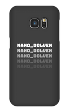 Nano_Dolven's Samsung Phone Cases White Text