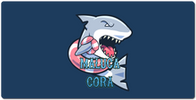 Cora Shark XXL Gaming Mousepad