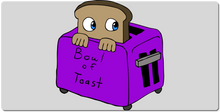 Bowloftoast Toaster XXL Gaming Mousepad