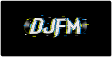 Glitched DJFM XXL Gaming Mousepad