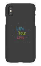 Funda para iPhone "Life your live"