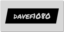 davef1080 XXL Gaming Mousepad