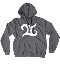 Sudadera capucha "logo Iagoba.com blanco"