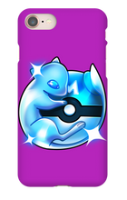 Shiny Mew on Shiny Master Ball Iphone Case