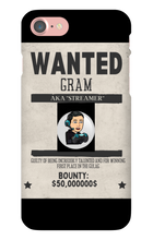 wanted_gram04 iPhone Phone Cases