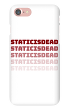 staticisdead iPhone Phone Cases