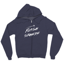 FS Shooting Star White Logo Zipped Hoodie