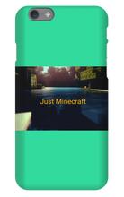 Just Minecraft Iphone case