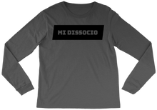 Maglietta a maniche lunghe con scritta MI DISSOCIO