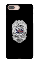 A. Jones B Badge iPhone Case
