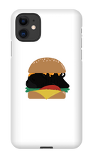 Baldy Burger  iPhone Phone Cases
