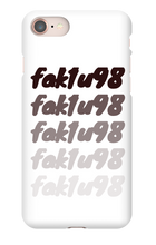 fak1u98 iPhone Phone Cases