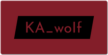 KA_woIf XXL Gaming Mousepad