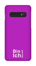 Bin ich Normal Samsung Cases Dunkel Unten