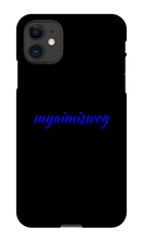 myaimisweg iPhone Phone Cases