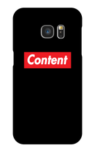 Pure content Samsung Phone Cases